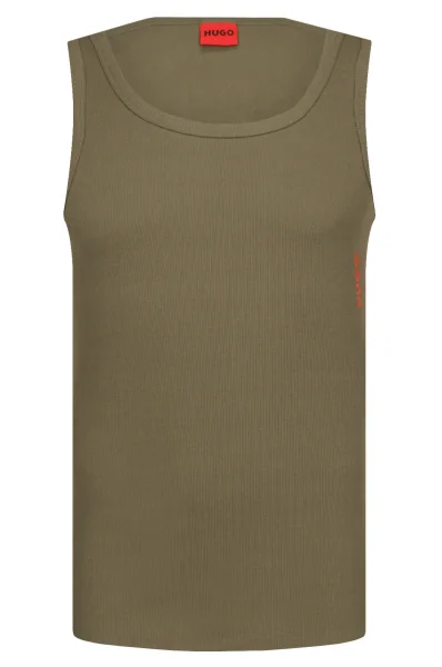 Tank top 2-pack Hugo Bodywear khaki