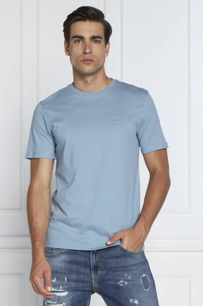 | | BOSS Blue T-shirt ORANGE fit Relaxed Tales