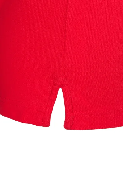 Polo Contrast Collar Rugger Gant czerwony