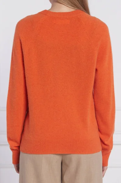 кашеміровий светр | regular fit Samsøe Samsøe помаранчевий