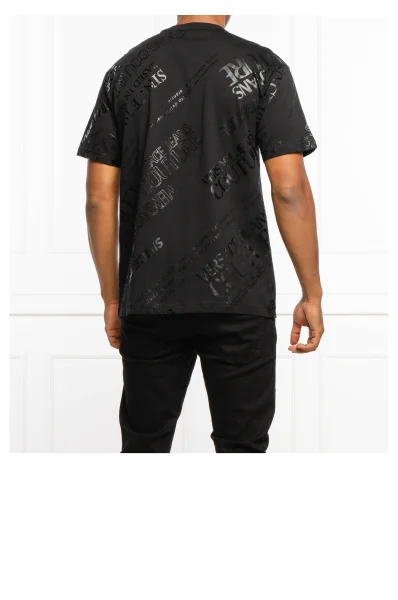 футболка | regular fit Versace Jeans Couture чорний