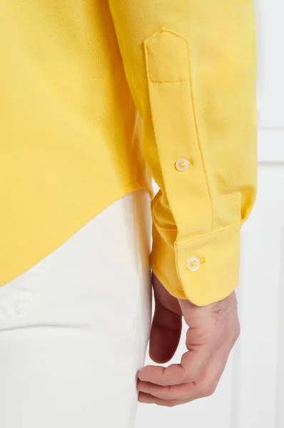 Сорочка | Regular Fit | pique POLO RALPH LAUREN жовтий