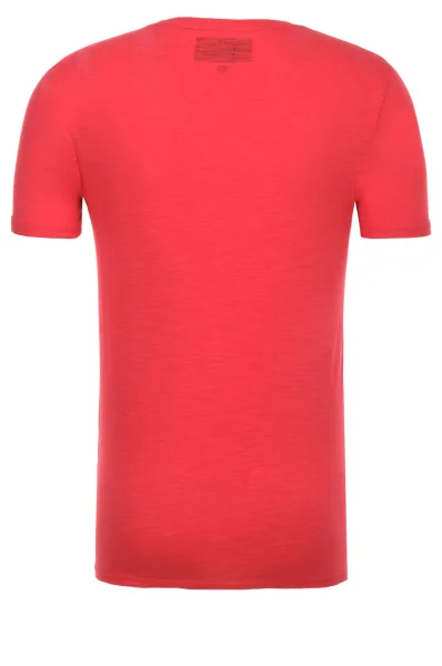 T-shirt Cut Back GUESS czerwony