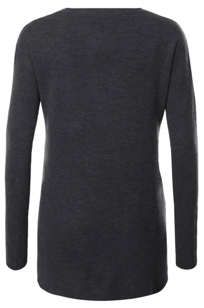 Woolen sweater + Top TWINSET charcoal