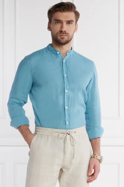 Linen shirt Race | Regular Fit BOSS ORANGE blue