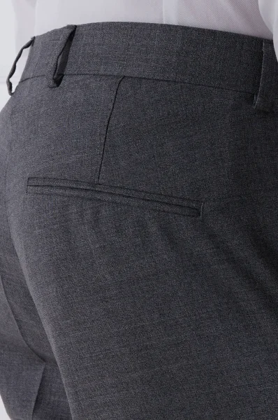 бавовняне штани denz | regular fit Oscar Jacobson графітовий