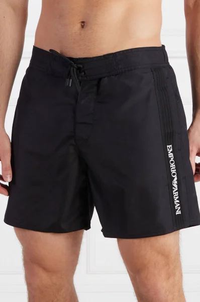 Armani swim shorts best sale sale