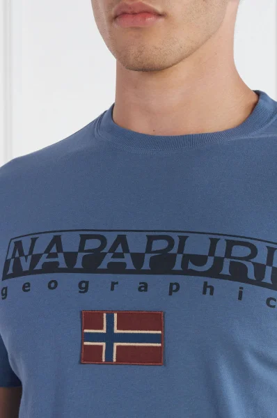 T-shirt s-ayas | Regular Fit Napapijri blue