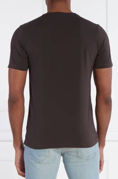 T-shirt Kyran | Slim Fit Oscar Jacobson brązowy