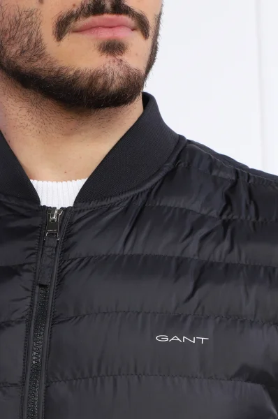 безрукавка light padded | regular fit Gant чорний