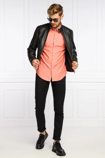 Rod_51 | Slim Fit shirt BOSS BLACK pink