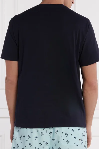T-shirt | Regular Fit Guess Underwear granatowy