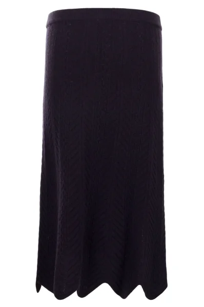 Woolen skirt Premiato MAX&Co. navy blue