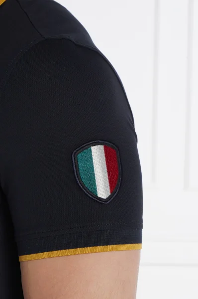 Polo | Regular Fit | stretch Aeronautica Militare navy blue