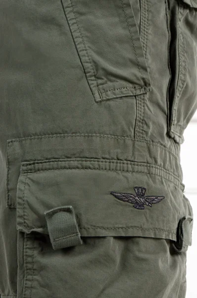 Shorts | Regular Fit Aeronautica Militare olive green