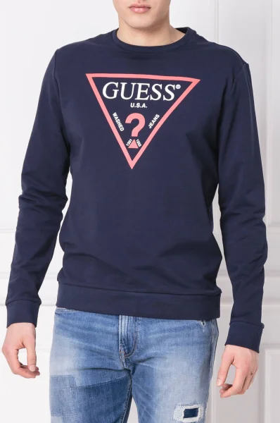 Sweatshirt Mason | Regular Fit GUESS navy blue
