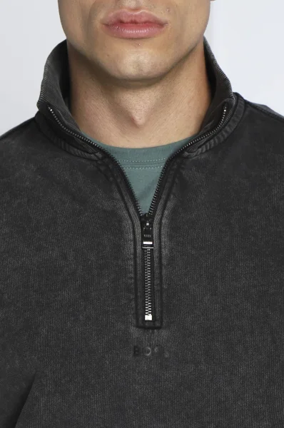 Sweatshirt Zefadehalf | Regular Fit BOSS ORANGE charcoal