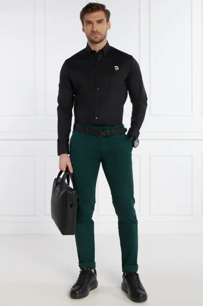 Koszula | Regular Fit Karl Lagerfeld czarny