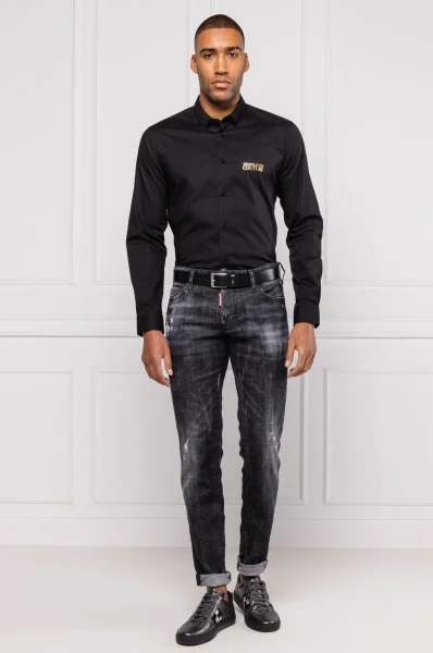 Koszula | Regular Fit Versace Jeans Couture czarny