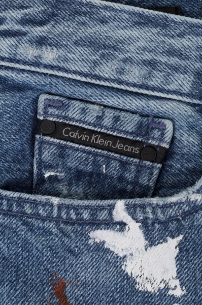 Jeansy | Straight fit | high waist CALVIN KLEIN JEANS blue