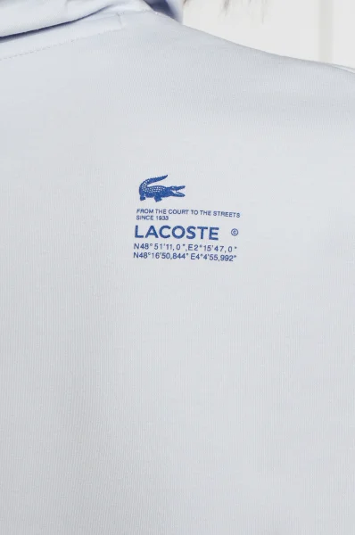 Bluza | Relaxed fit Lacoste błękitny