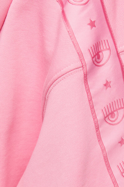 Bluza | Cropped Fit Chiara Ferragni różowy