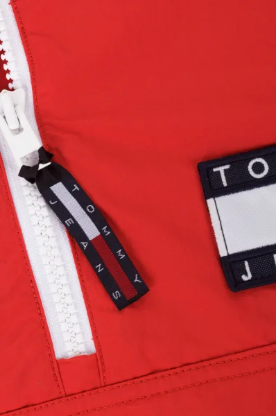 Kurtka Tommy Jeans 90S Hilfiger Denim czerwony
