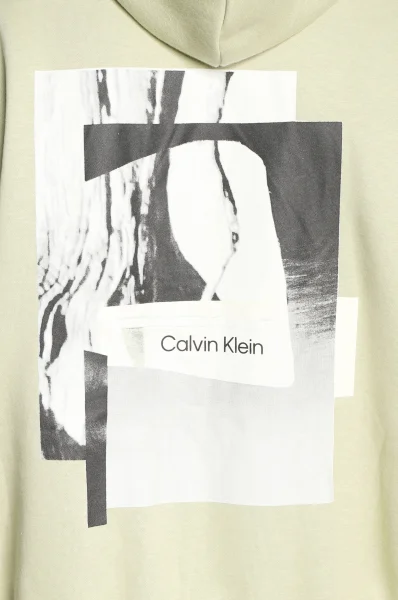 Bluza | Regular Fit Calvin Klein pistacjowy
