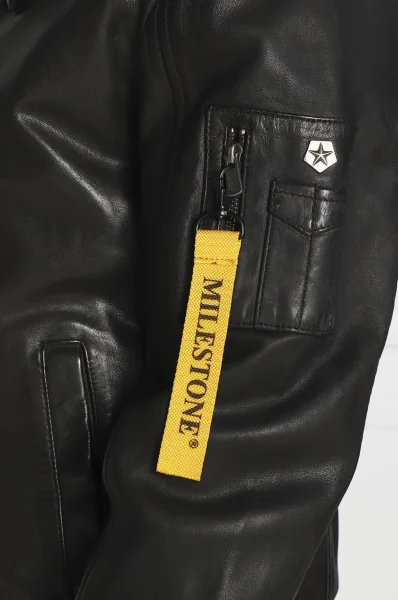 Leather jacket | Regular Fit Milestone brown