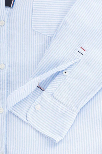 Koszula Stripe | Regular Fit Tommy Hilfiger błękitny