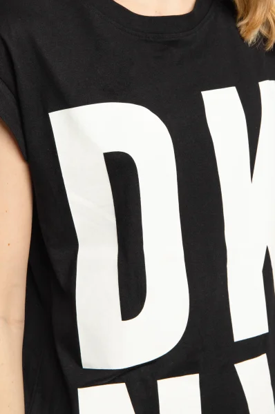 T-shirt | Relaxed fit DKNY czarny