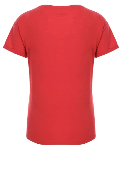 T-shirt Aurora | Regular Fit Pepe Jeans London czerwony