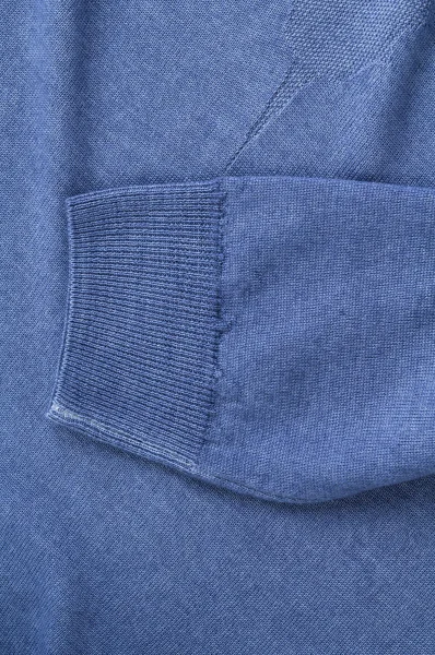 Sweter Trussardi niebieski