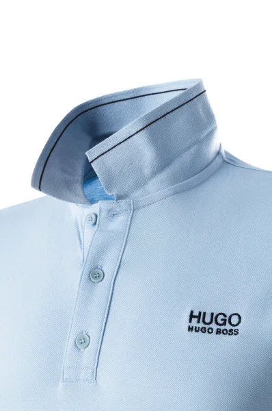 Polo Daruso | Regular Fit | pique HUGO błękitny