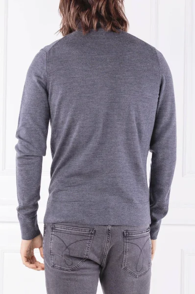 Wool turtleneck SUPERIOR WOOL TURTLE | Regular Fit Calvin Klein gray