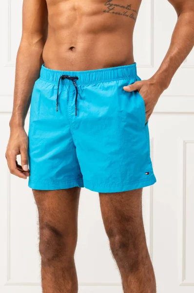 Szorty kąpielowe | Regular Fit Tommy Hilfiger Underwear turkusowy