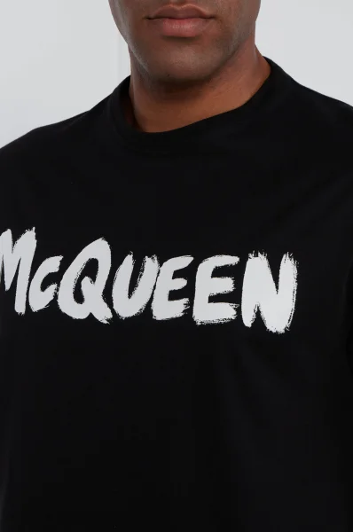 T-shirt | Regular Fit Alexander McQueen czarny