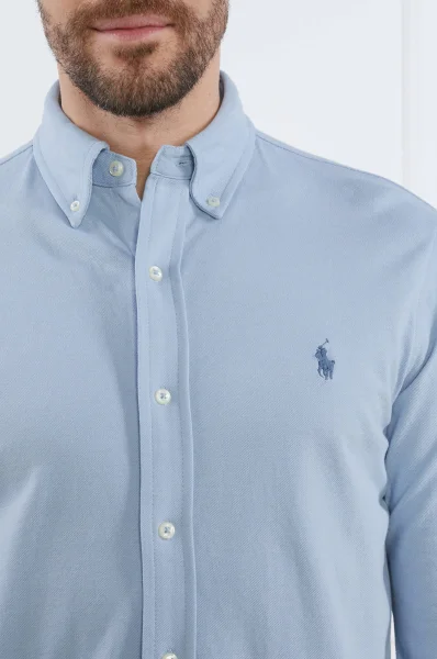 Shirt | Regular Fit | pique POLO RALPH LAUREN blue
