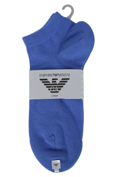 2-pack Socks Emporio Armani blue