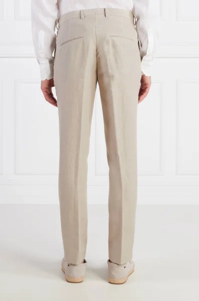Linen trousers | Regular Fit Oscar Jacobson beige