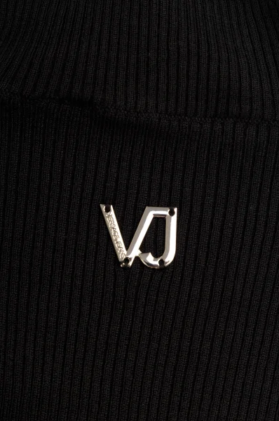 Polo neck jumper  Versace Jeans black