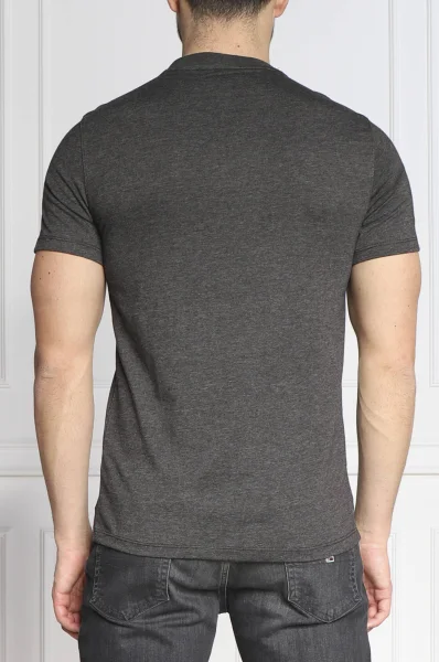T-shirt TEKY | Slim Fit | stretch GUESS charcoal