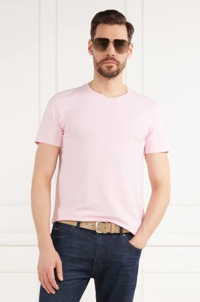 T-shirt Kyran | Slim Fit Oscar Jacobson różowy