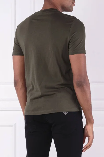 T-shirt | Regular Fit Emporio Armani oliwkowy