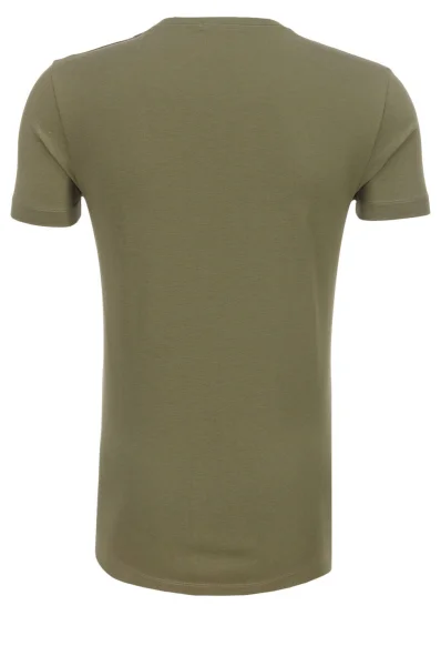 T-shirt Mid CALVIN KLEIN JEANS zielony