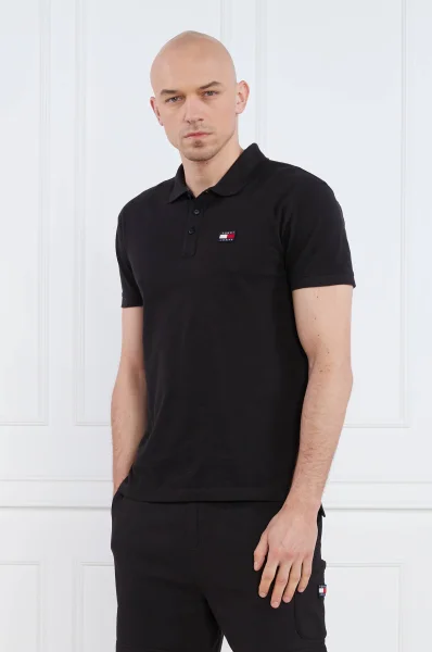 Polo TJM CLSC XS BADGE | Regular Fit Tommy Jeans | Black