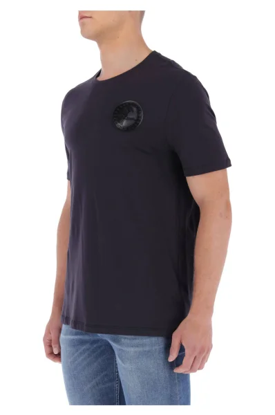 T-shirt | Regular Fit Versace Collection navy blue