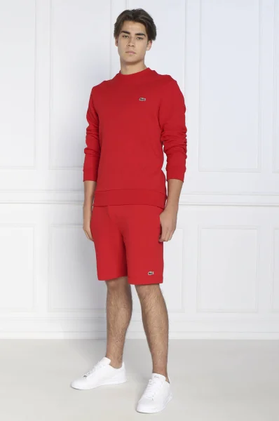 шорти | regular fit Lacoste червоний