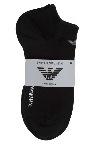 3-pack Socks Emporio Armani black