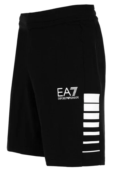 Szorty EA7 czarny